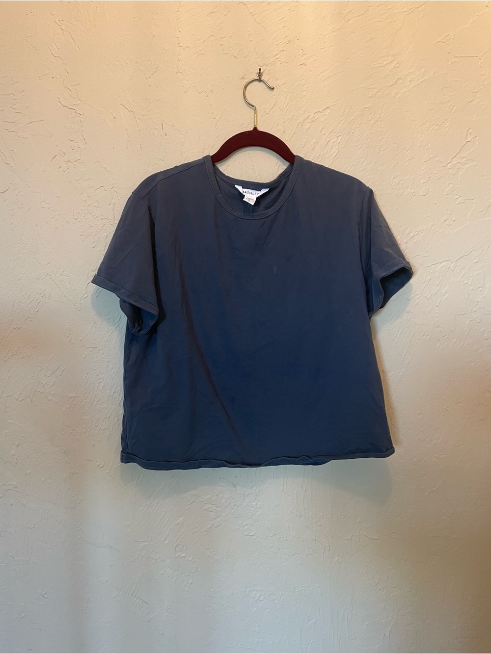 Athleta Men's Short Sleeve Crew Tee - Dusty Blue